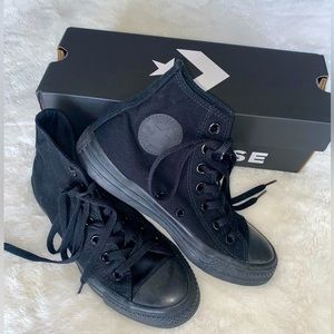 Converse Black High Tops